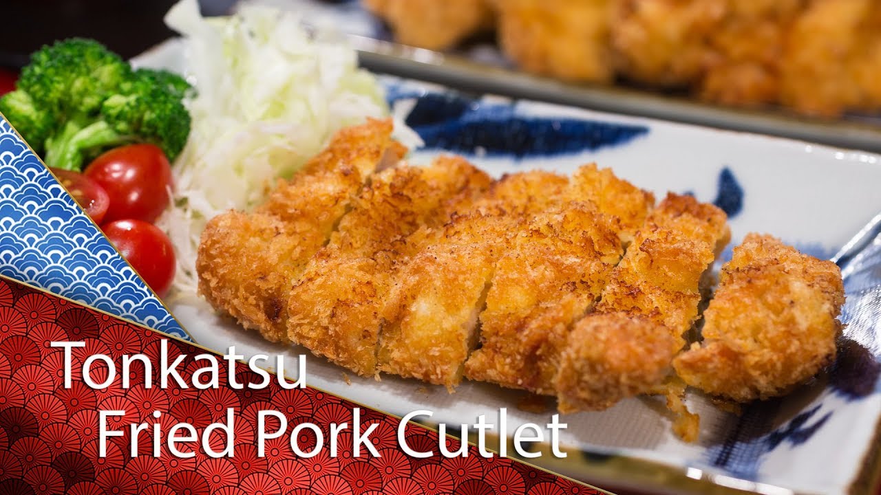Tonkatsu Fried Pork Cutlet Cooking Japanese YouTube