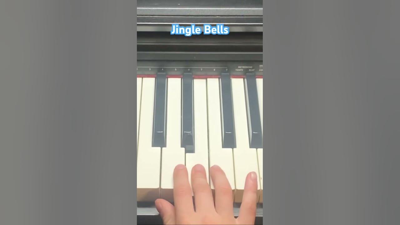 Jingle Bells easy piano tutorial #easy #piano #tutorial #christmas #jinglebells