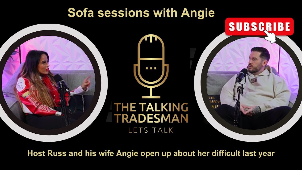Angie - the first sofa session, her battles over the last year - YouTube