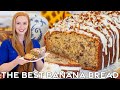 Easy Maple Pecan Banana Bread Recipe | The BEST Banana Bread!