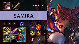 Samira Mid vs Ahri - VN Master Patch 26.09