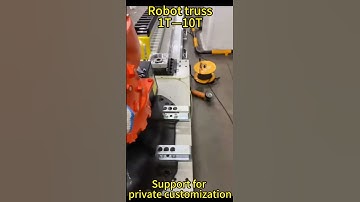 Robot ground rail #BOERrobot #weldingrobot #positioner #groungrail  #groundtrack #linertrack