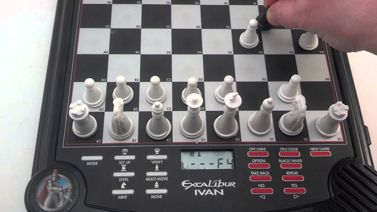 Excalibur Ivan The Terrible Electronic Talking Chess Game With Coaching