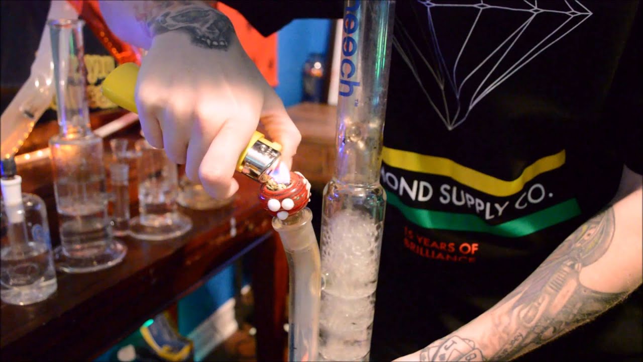 Green bowls nice BONG hits good weed HD! YouTube