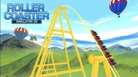 Roller Coaster Simulator 3D - Mobile Android Gameplay
