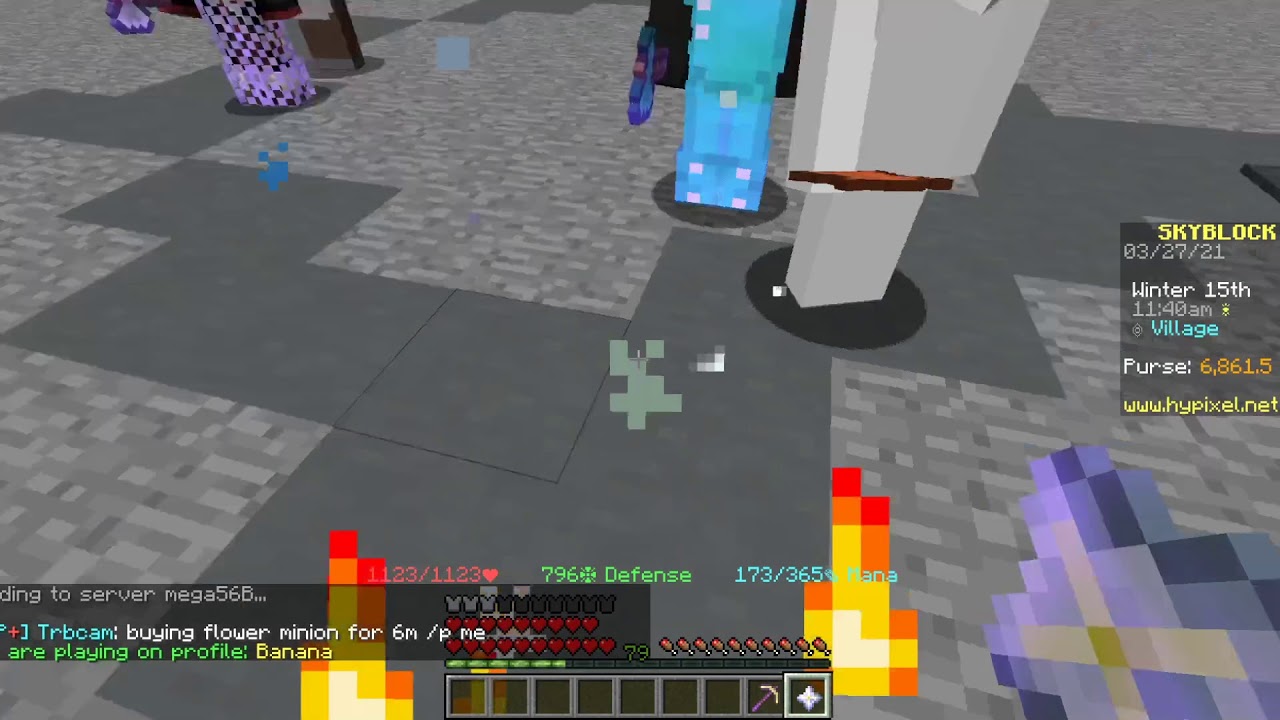 It's time for a blaze pet on Hypixel Skyblock YouTube