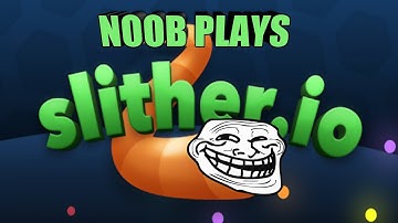 Slither.io noob plays | First time playing