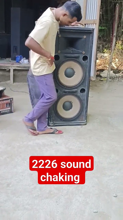 P audio 2226 speaker testing