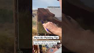 Plein Air Painting Tip -  demonstrated by Jacob Collins #pleinairpainting #oilpaintingtips @MrOtterArtStudio