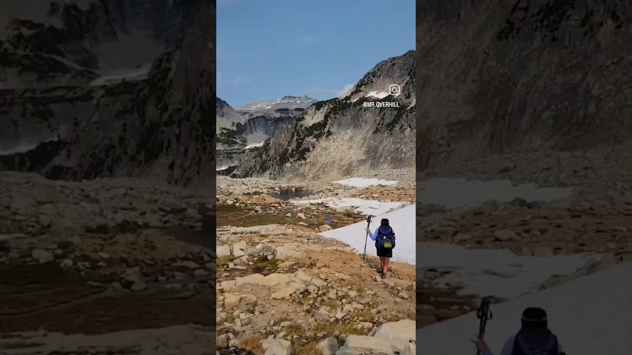 Nine seconds of hiking the Alpine Lakes High Route 