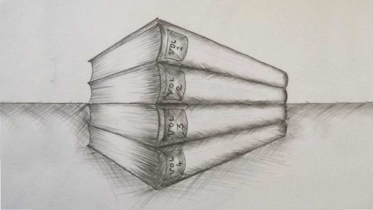 How to Draw a Stack of Books book  drawing  drawing  for 