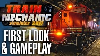 Train Mechanic Simulator 2017 | Train Towing! | First Look and Gameplay screenshot 5