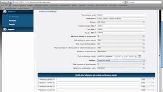7. - Conference Bridge  Creation & Management