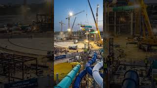Parque acuático 🌊🏝️ #livestyle #construction #videoviral #sigueme