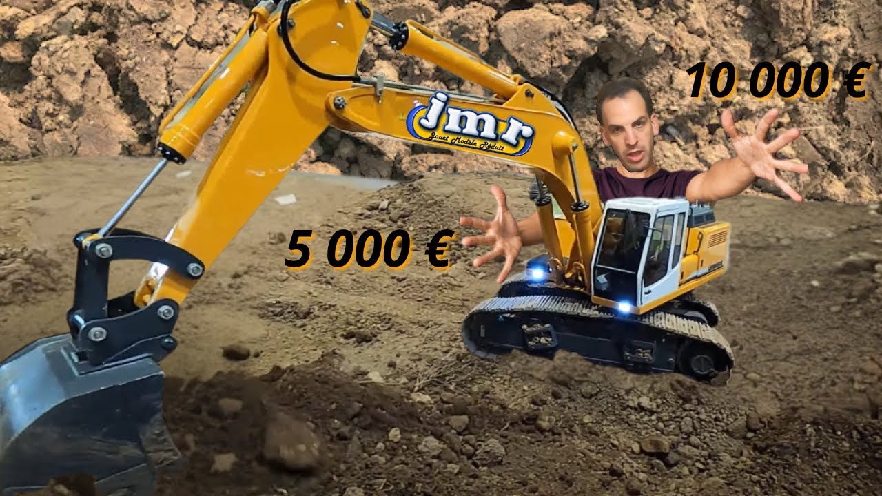 ON TESTE DES PELLETEUSES RC A PLUS DE 5000€