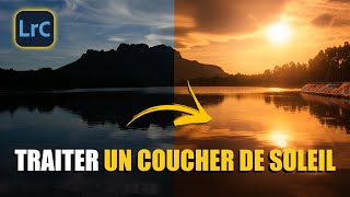 Comment traiter une photo de COUCHER de SOLEIL ☀️ avec LIGHTROOM ! screenshot 4
