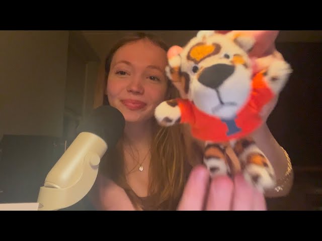 Trying ASMR with my new microphone!!🤍