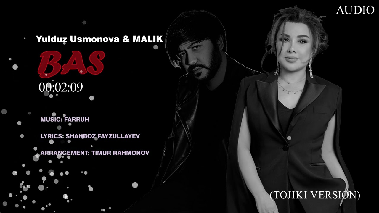 Yulduz Usmonova & Malik - Bas (tojiki version) 2022 bekijken op YouTube Yulduz Usmonova & Malik - Bas (tojiki version) 2022 bekijken op YouTube