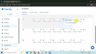How To Set Availability On Calendly