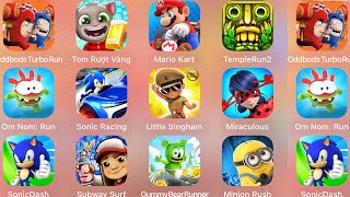 Sonic Dash,Subway Surf,Little Singham,Oddbods Turbo,Tom Gold Run,Mario Kart,Sonic Racing,Temple Run screenshot 5