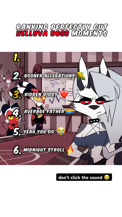Ranking Helluva Boss Moments 😭