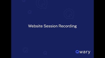 Optimizing Your Website with Qwary: Website Recording and Heatmap