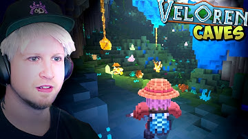 THIS CAVE IS HUGE | Scyushi Plays Veloren: Cube World (Free to Play Voxel MMORPG) - Part 4