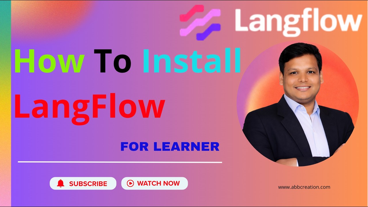 How To Install Langflow | Locally | Low Code AI Tool - YouTube