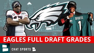 Eagles Draft Grades: All 7 Rounds From 2022 NFL Draft Ft. Jordan Davis, Nakobe Dean, & Cam Jurgens