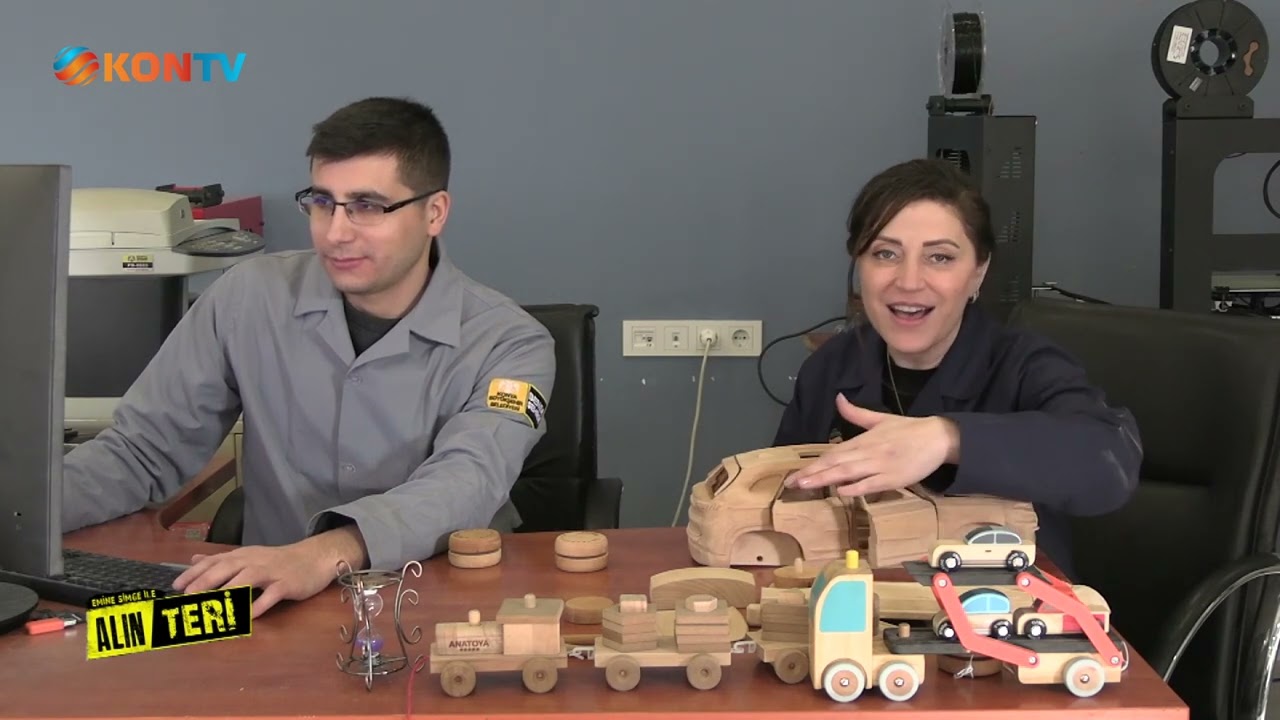 105   ALIN TERİ ANATOYA AHŞAP OYUNCAK ATÖLYESİ YOYO YAPIMI