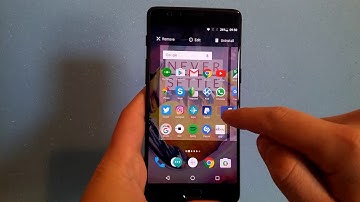 Oneplus 3T create app folders