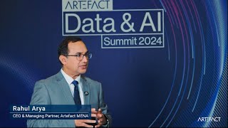 Artefact Summit 2024 l Rahul Arya, CEO & Managing Partner of Artefact MENA