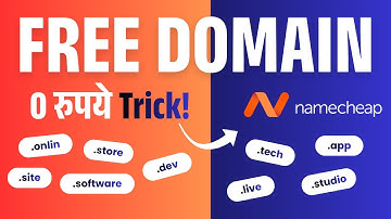 How to Get a Free Domain for Your First Website (2025 Guide) | 100% Working Trick