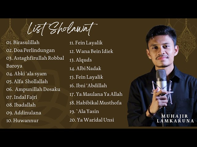 Album Sholawat Terbaru 2022 MUHAJIR LAMKARUNA class=