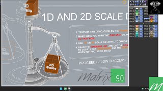 Scale 1D and Scale 2D Matrix 9 Basic Exercises | For Beginner