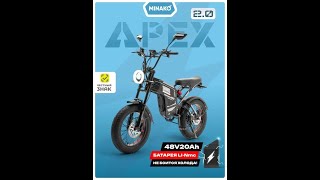 картинка: Электровелосипед Minako Apex 2.0 Контроллер и особенности (2025.10.01)