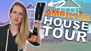 AMPUTEE HOUSE TOUR!! 🏠 How I Manage at Home & My Modifications!