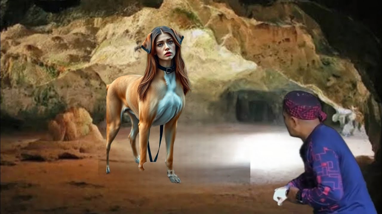 Merinding.!! detik-detik manusia kuda tertangkap kamera masuk dalam tanah yang ambruk