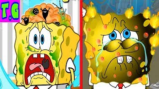 Game Spongebob Brain Surgery AND SpongeBob Burn Treatment screenshot 4