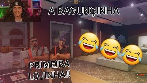 CJ E CONNOR!! PRIMEIRO ASSALTO A UMA LOJINHA! F-EMENSON!!BAGUNÇINHA MEN!!FT. PIUZINHO & LOUD CORINGA