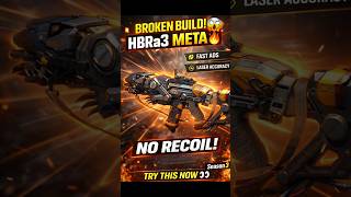 HBRa3 is BROKEN 😱🔥 0 Recoil + INSTANT ADS! Use Before NERF (CODM Season 3) #shorts #codm