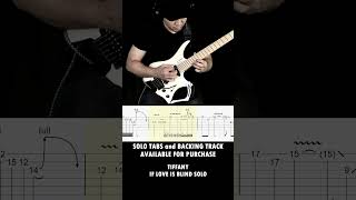 Tiffany If Love Is Blind Guitar Solo Tabs