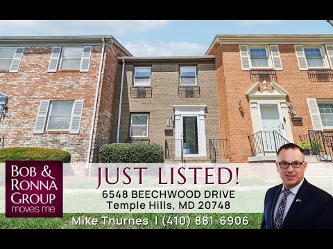 6548 Beechwood Drive, Temple Hills, MD home video tour