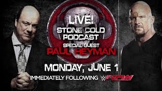 "Stone Cold" Steve Austin to interview Paul Heyman on Stone Cold Podcast Live!