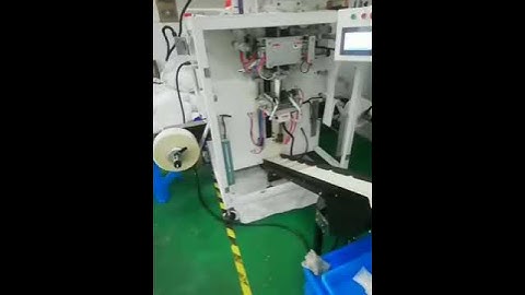 Paper and Film Film : Two layers Desiccant packaging equipment with four side sealing