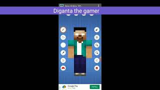 How to make YMZ studioZ skin in skin editor 3D. Kids Games Online. #YMZstudioZ #YSMStudioZ screenshot 5