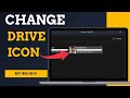 🔥 How to Change Drive icon for pendrive | Storage Device 😎