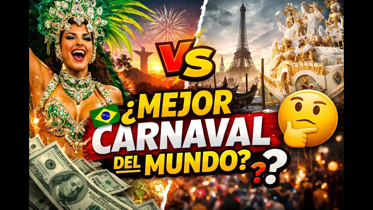 ¿Por qué el carnaval de Brasil es el más BRUTAL del mundo?