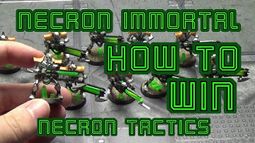 How To Win With Necrons Immortal Tactics 8th Edition