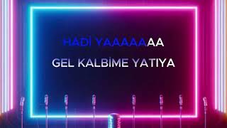 Melis Kar - Yatıya Karaoke 🎤 Elif Acar